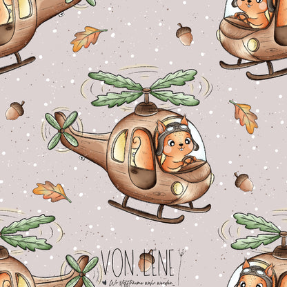 Herbstflug digitales Design