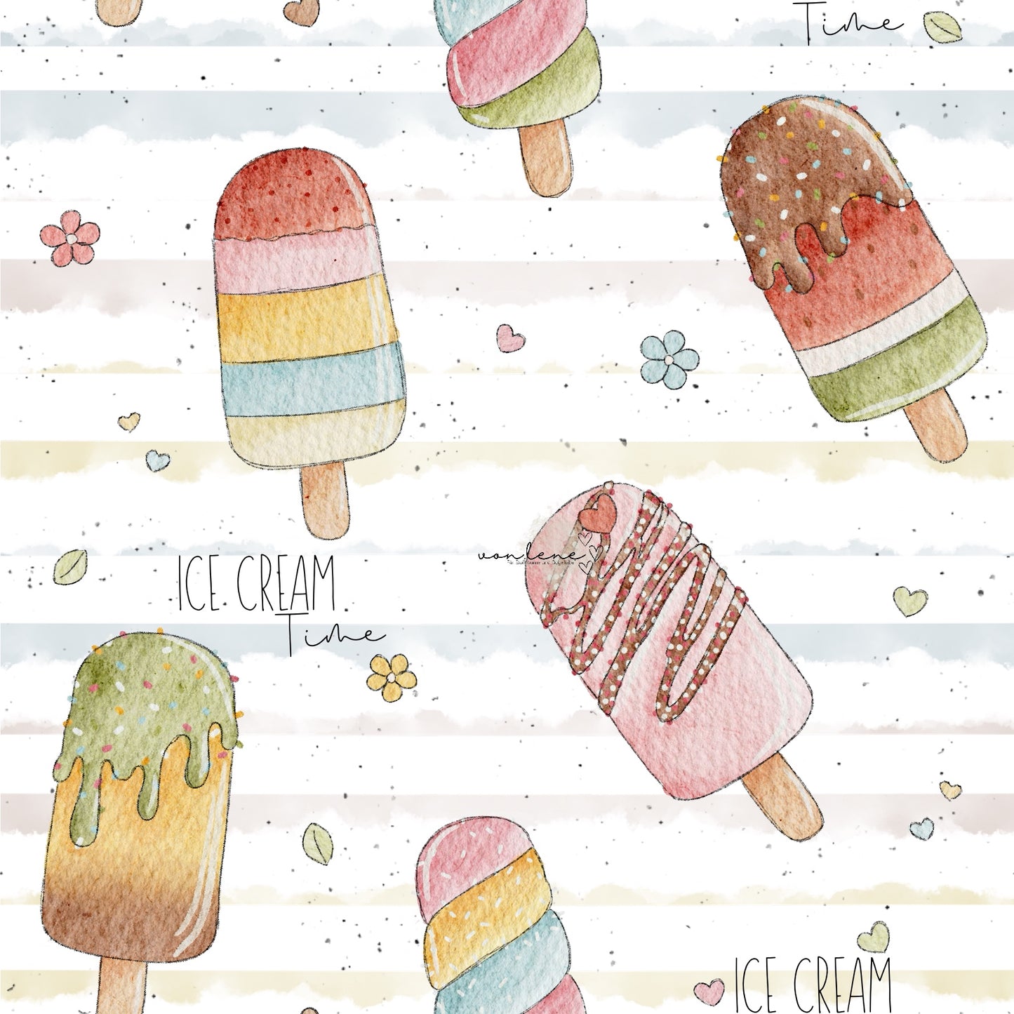 Eis am Stil digitales Design