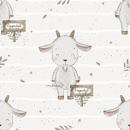 Ziegenstall digitales Design