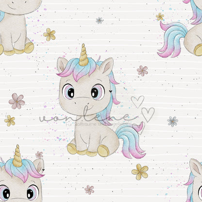 Mina das Einhorn Design Digital inkl. PNG Datei