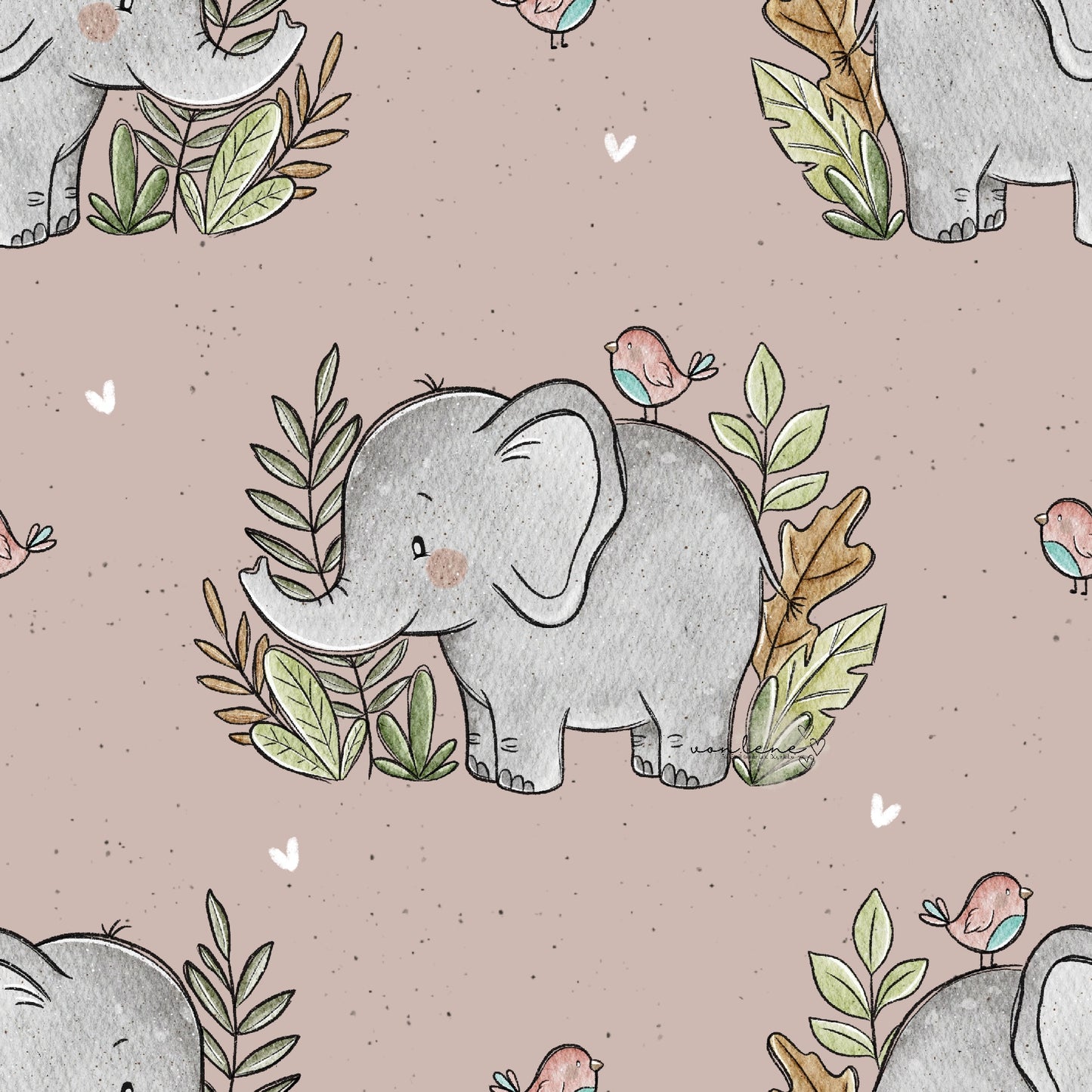 Elefant digitales Design