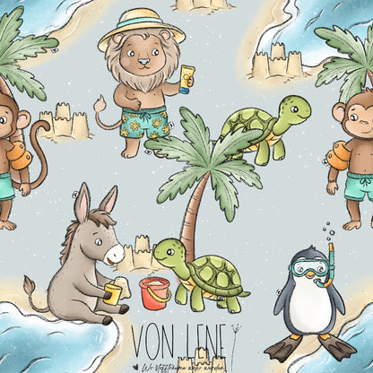 Am Strand digitales Design