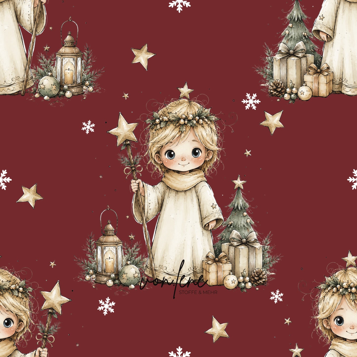 Christkind digitales Design