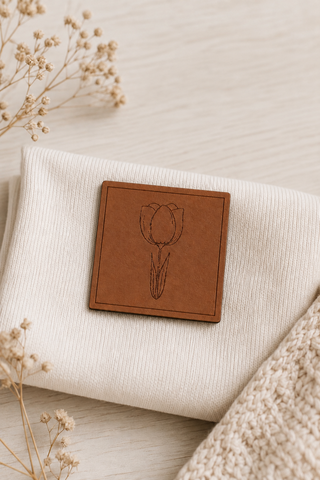 Lederlabel BLUME 3