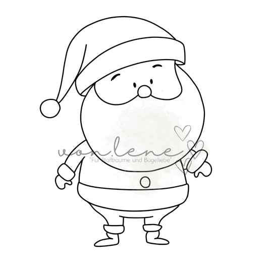 Santa Outline