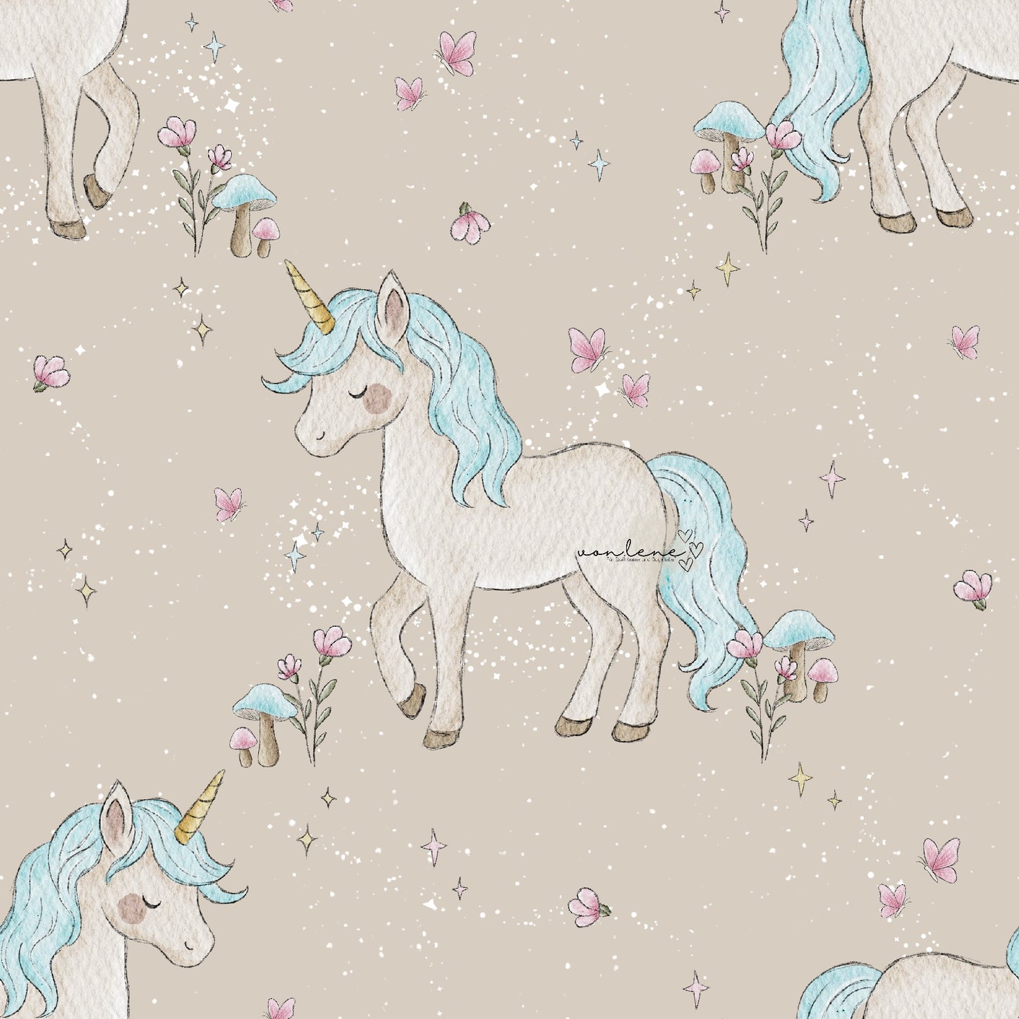 Einhorn digitales Design