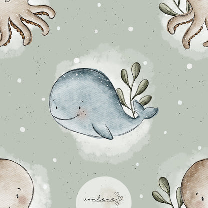 Unter Wasser digitales Design