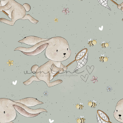 Hasenjagd Design Digital inkl. PNG Datei