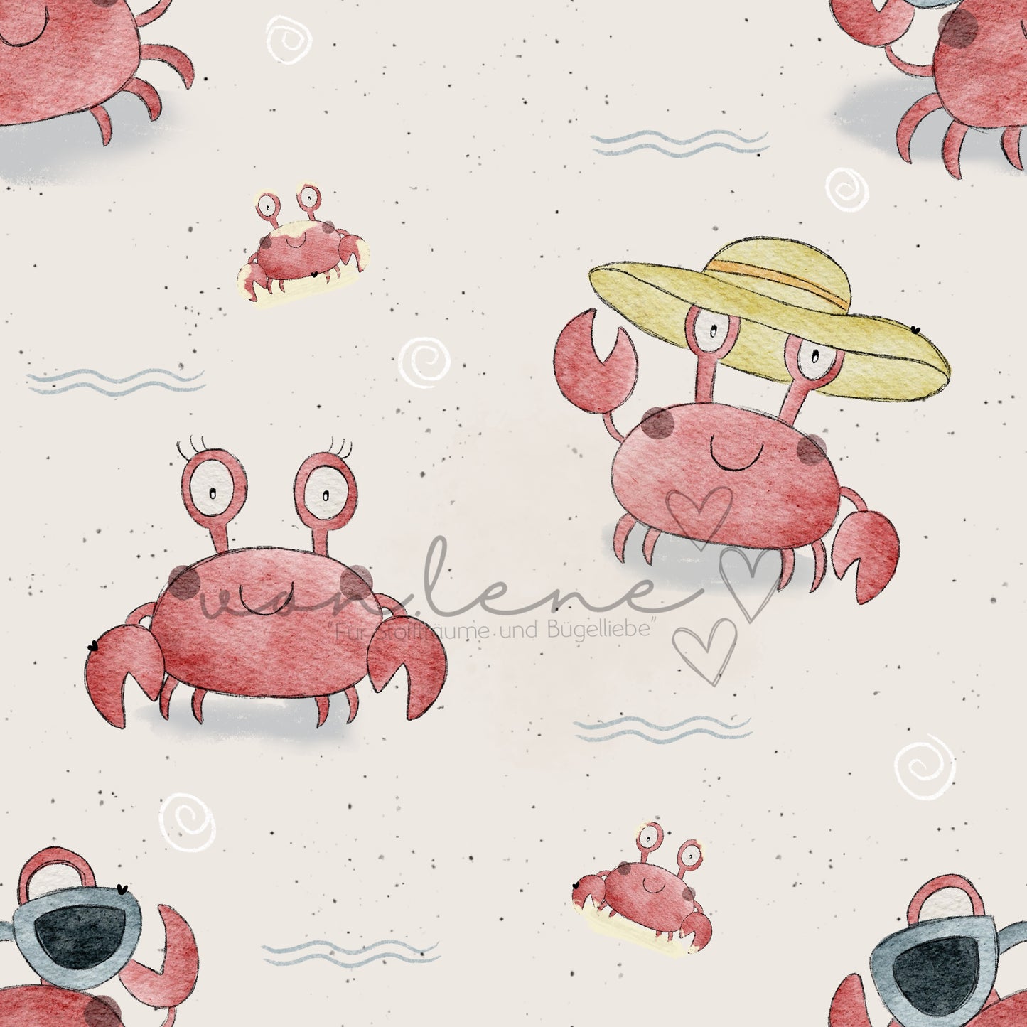 Kleine Strandhelden Design Digital inkl. PNG Datei