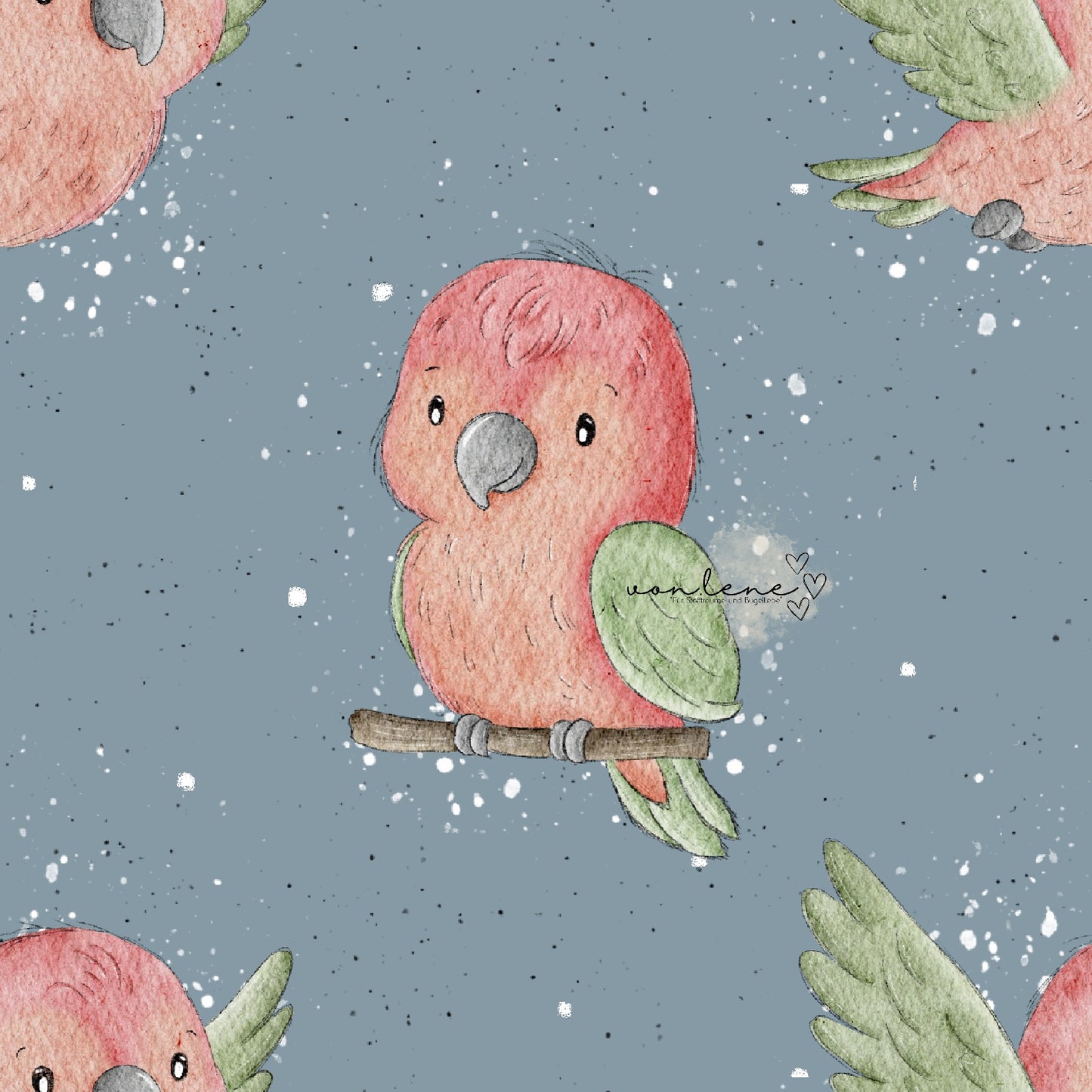 Papagei digitales Design