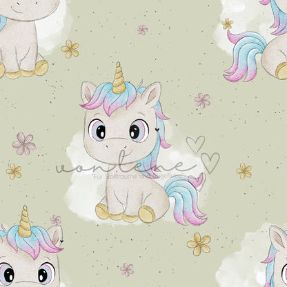 Mina das Einhorn Design Digital inkl. PNG Datei