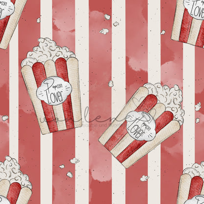 Popcorn Design Digital inkl. PNG Datei