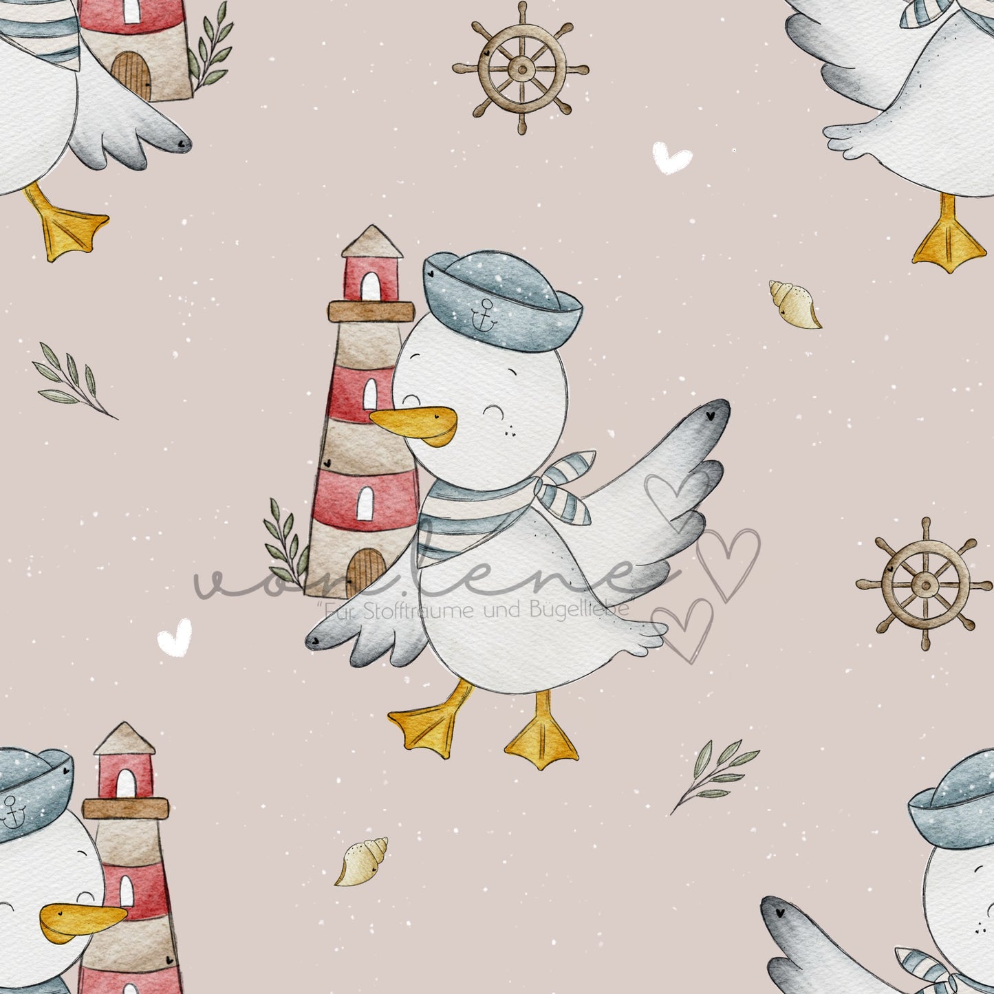 Möwe Design Digital inkl. PNG Datei