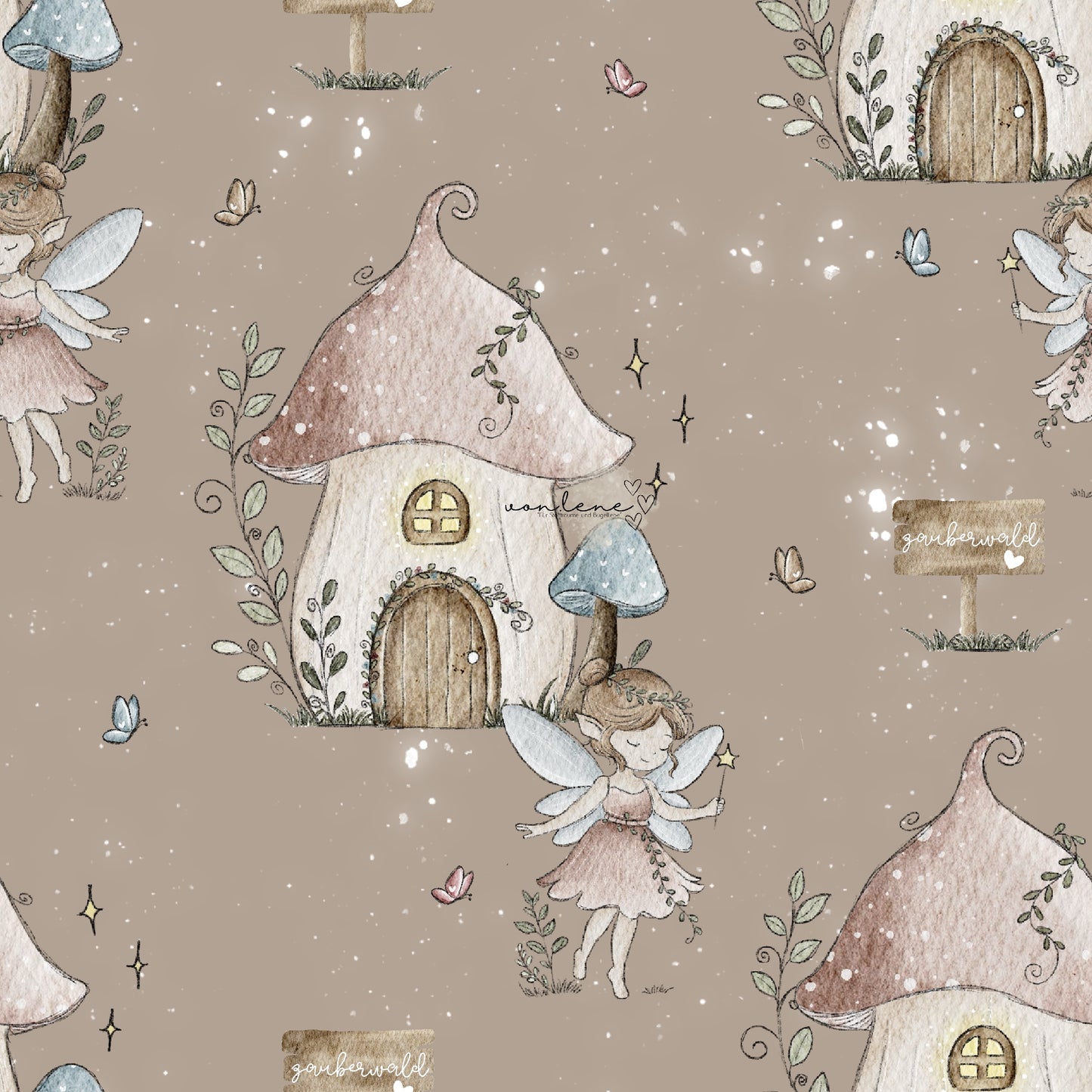 Zauberwald digitales Design