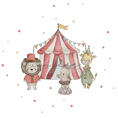 Zirkus Design Digital inkl. PNG Datei