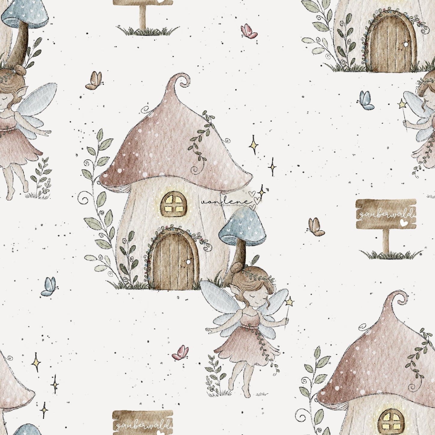 Zauberwald digitales Design