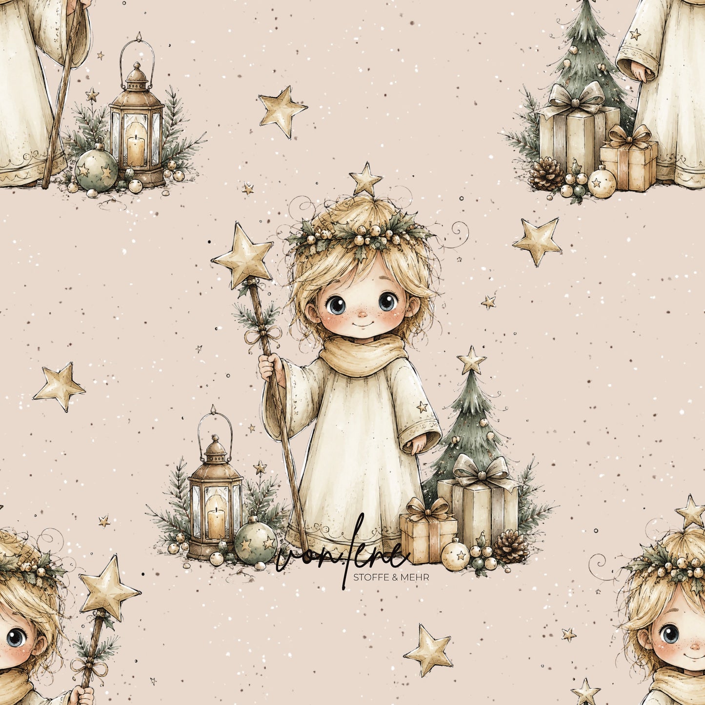 Christkind digitales Design