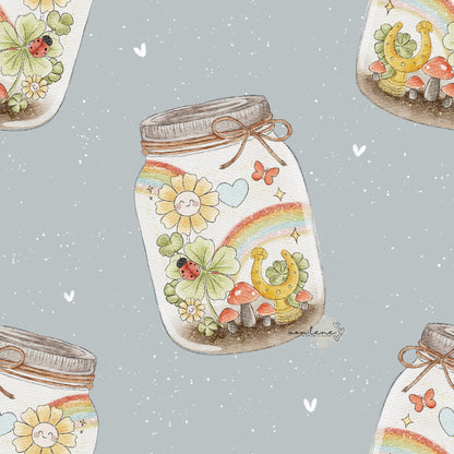 Glück im Glas digitales Design