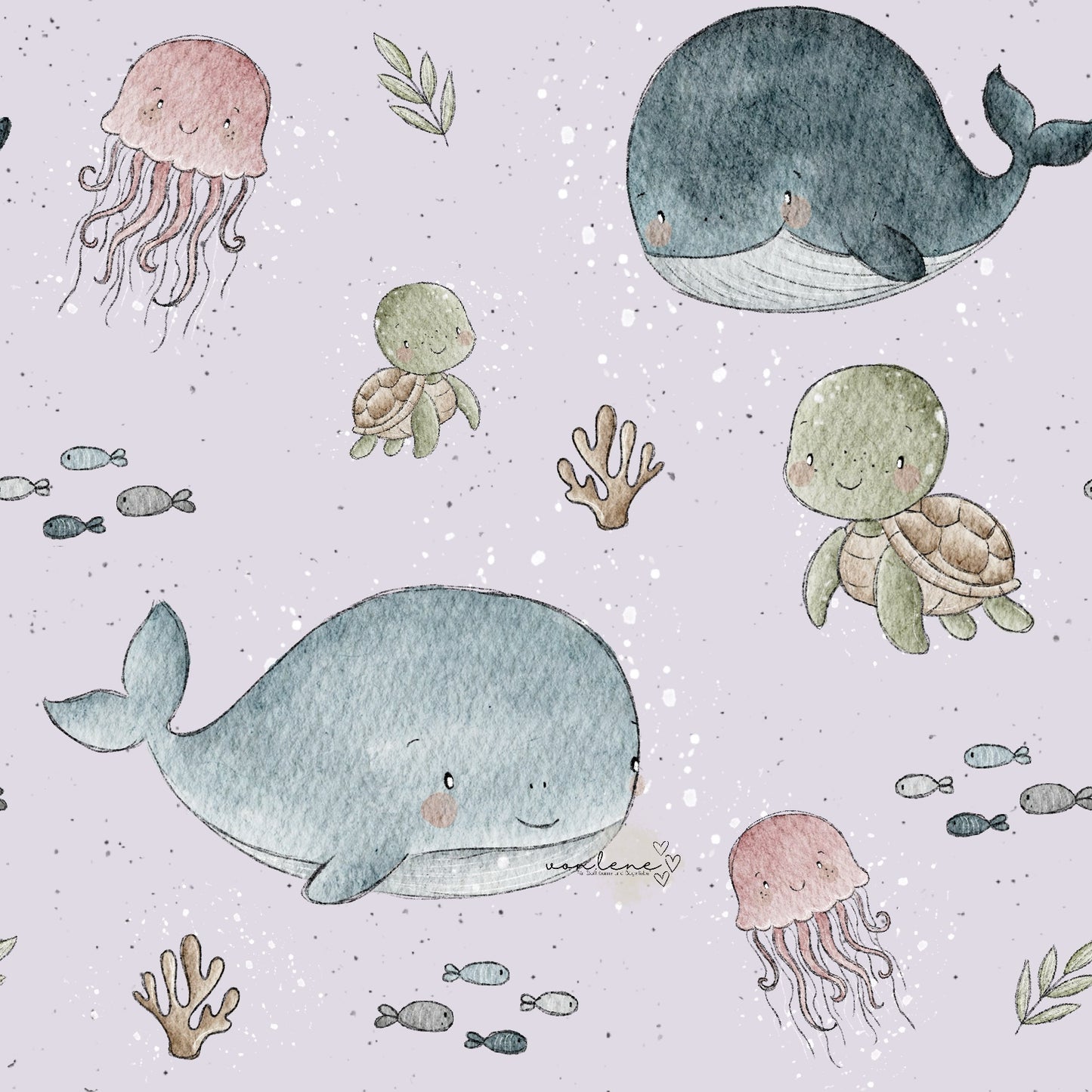 Ocean Friends digitales Design