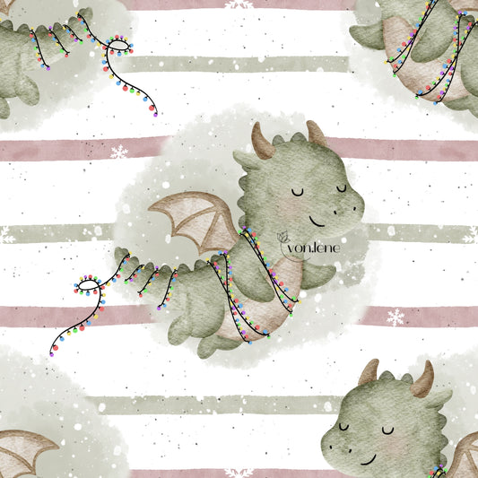 Weihnachtsdrache Design Digital