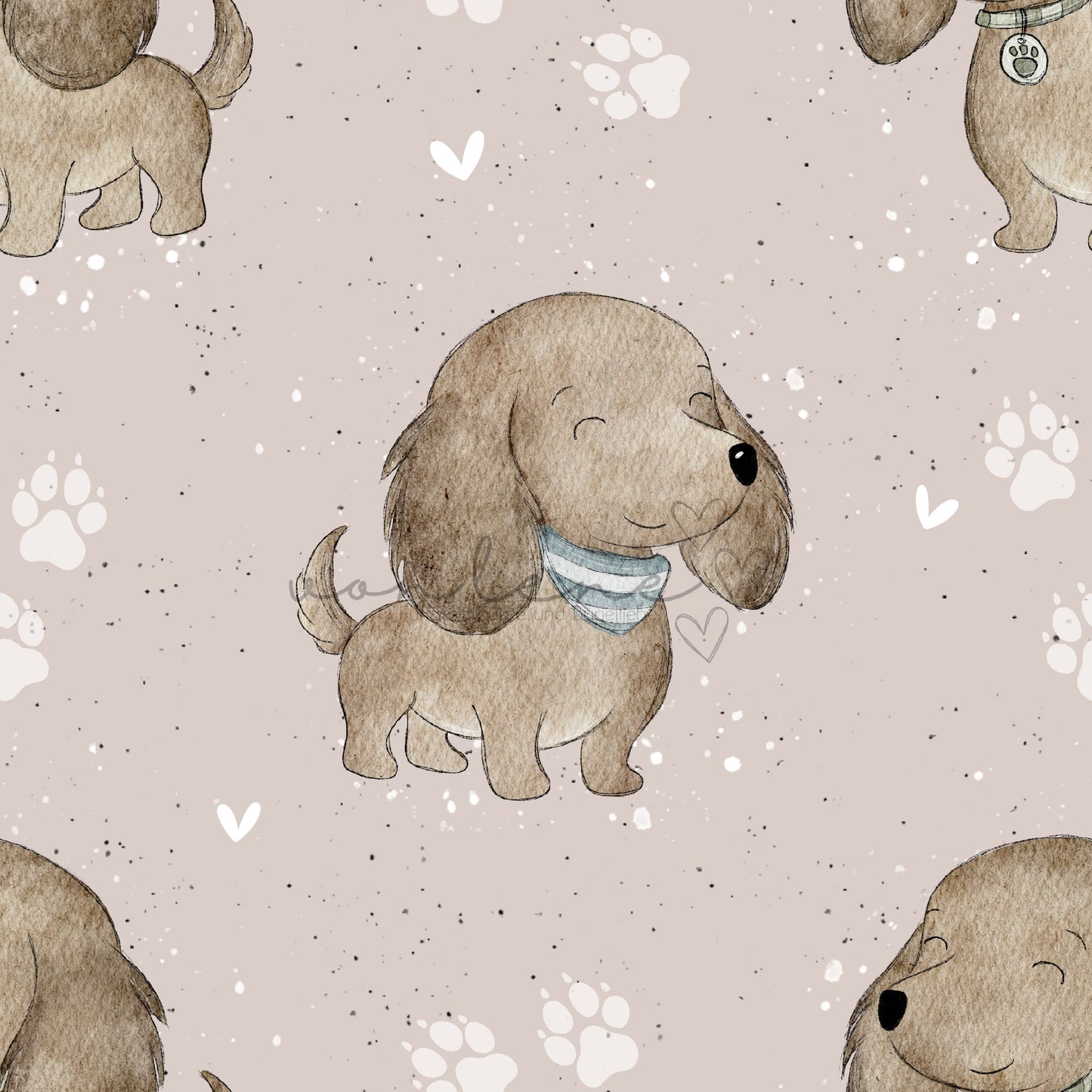 Dackelliebe digitales Design