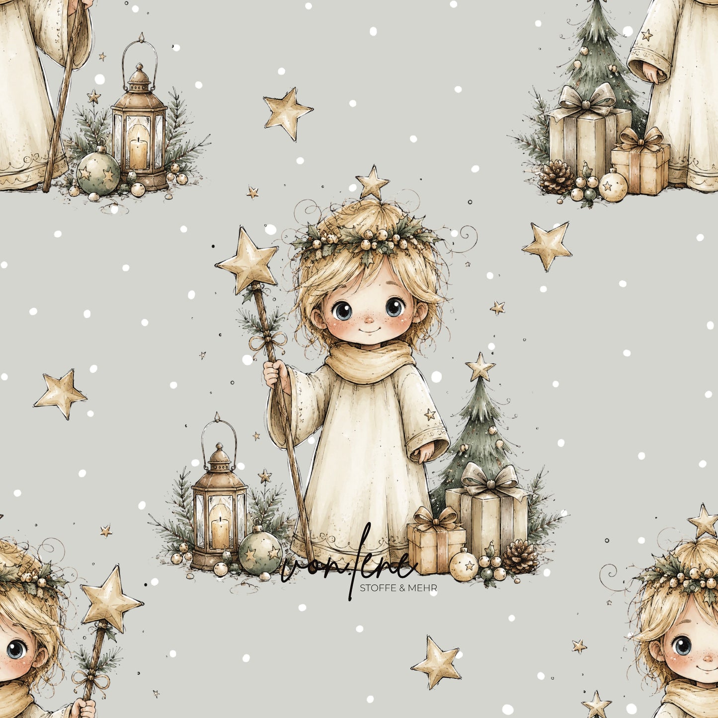 Christkind digitales Design