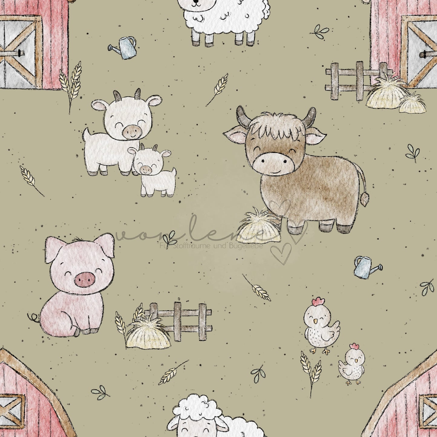 Bauernhof digitales Design