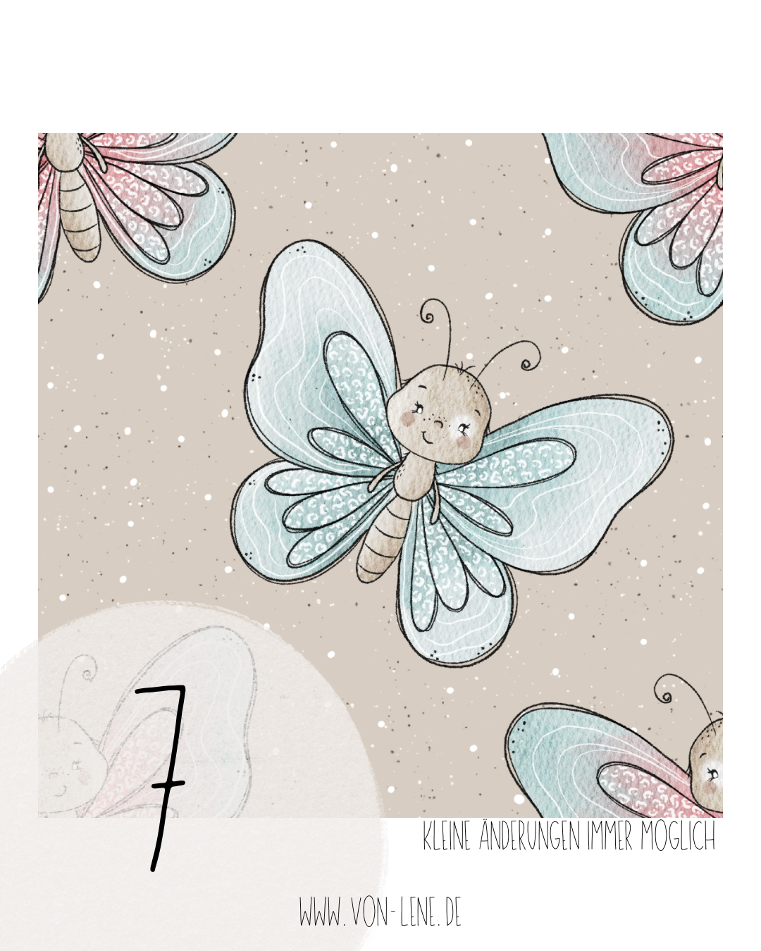 Leo der Schmetterling  digitales Design
