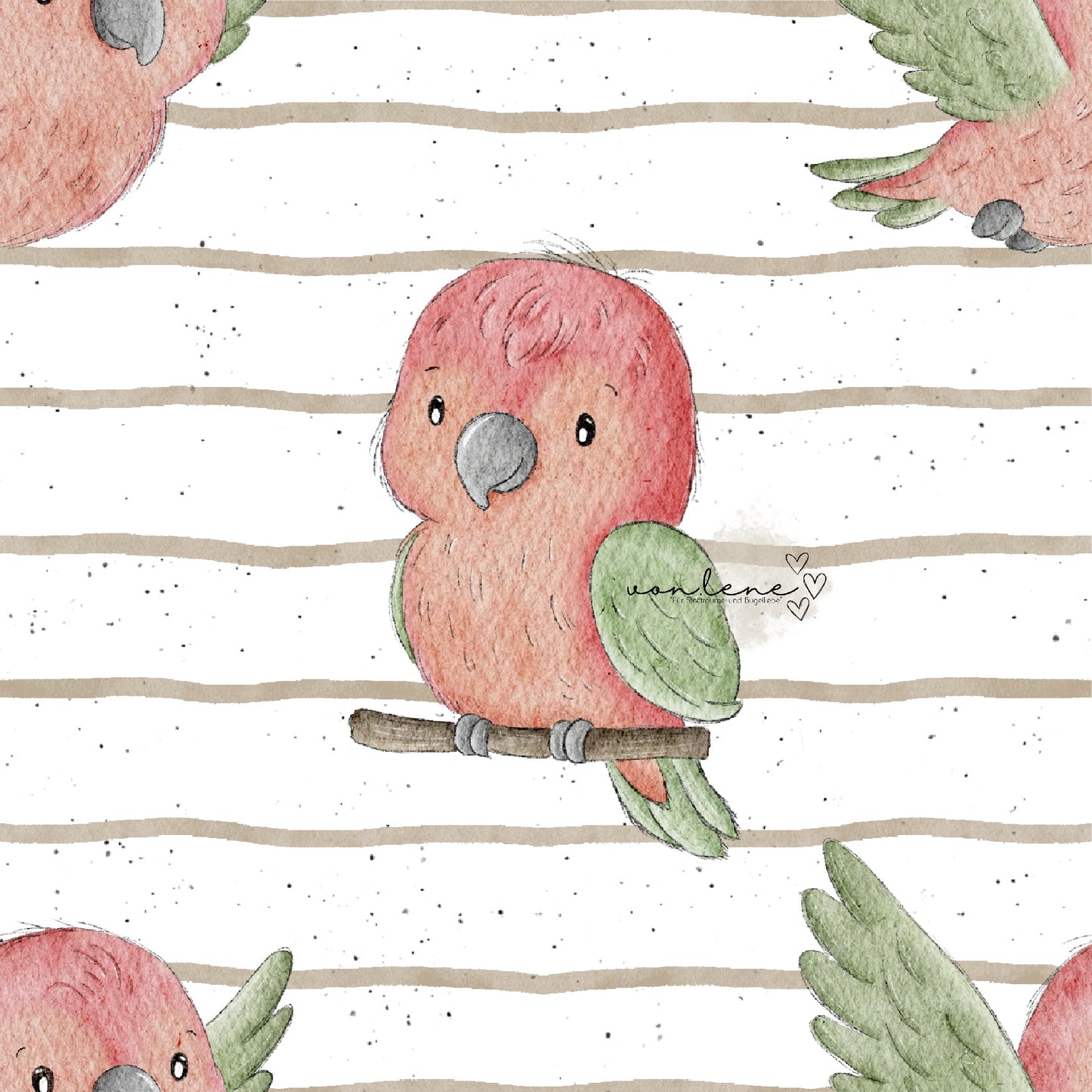 Papagei digitales Design