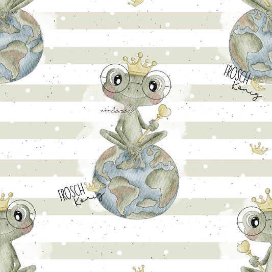 Frosch König digitales Design