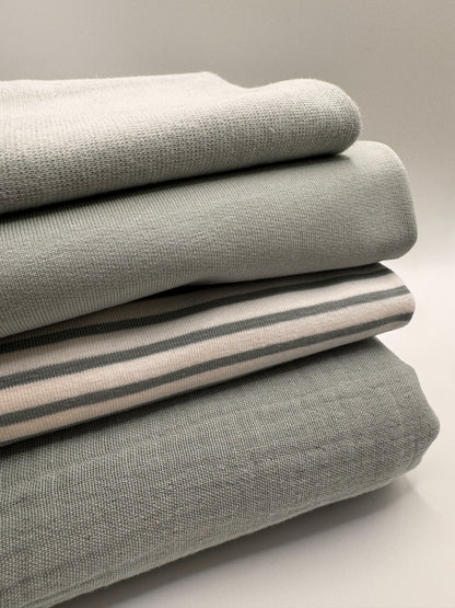 Streifen Jersey Mintgrün 426