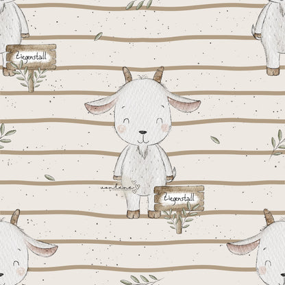 Ziegenstall digitales Design