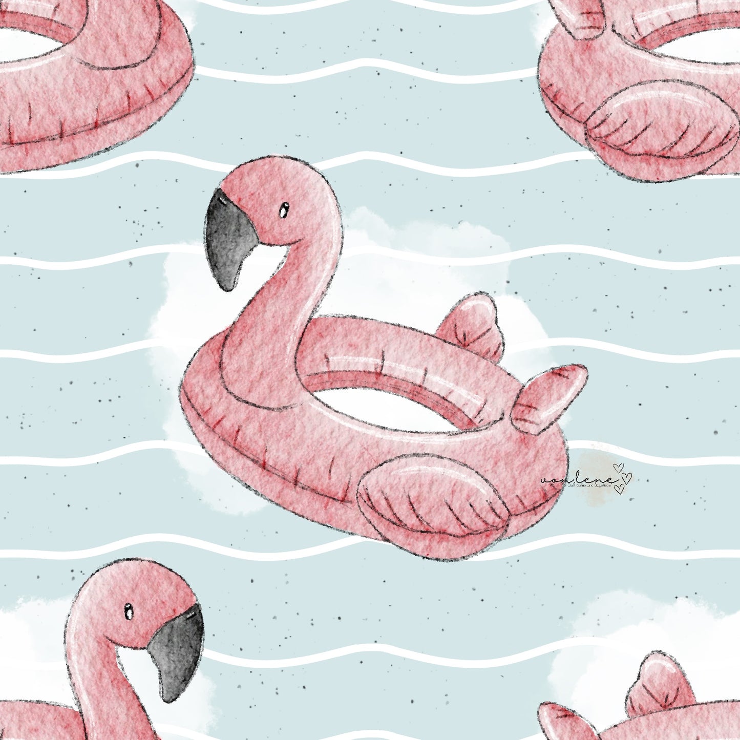 Schwimmreifen digitales Design
