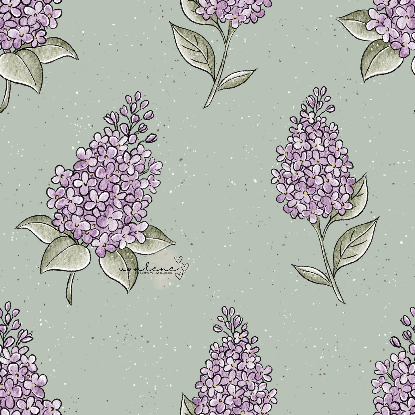Frühlingsblumen digitales Design