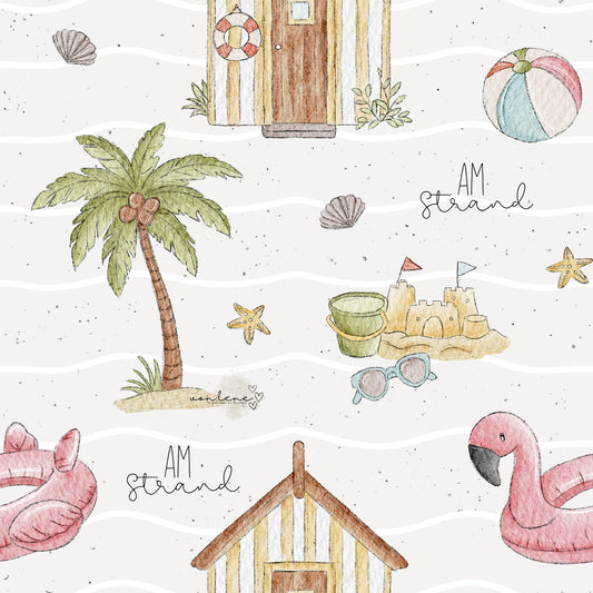 Am Strand digitales Design