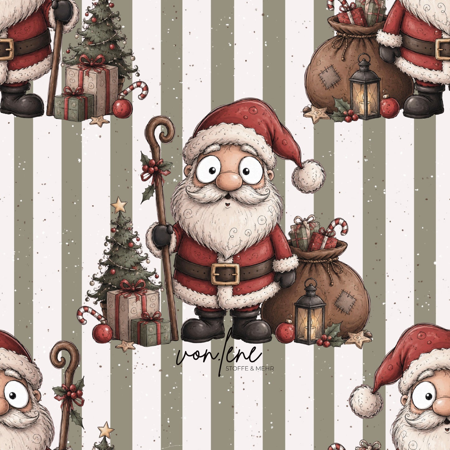 Weihnachtsmann digitales Design