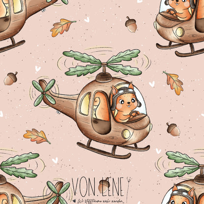 Herbstflug digitales Design