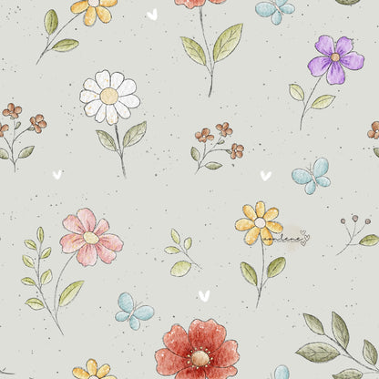 Blumenwiese digitales Design