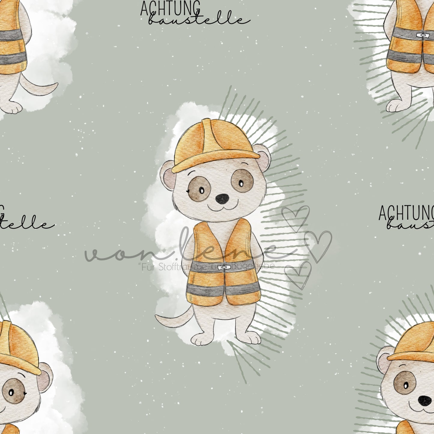 Baustellenkumpel digitales Design