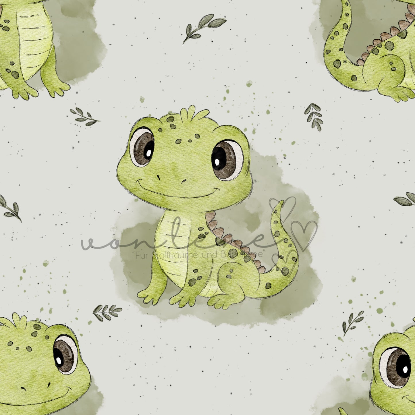 Fred die Echse Design Digital inkl. PNG Datei