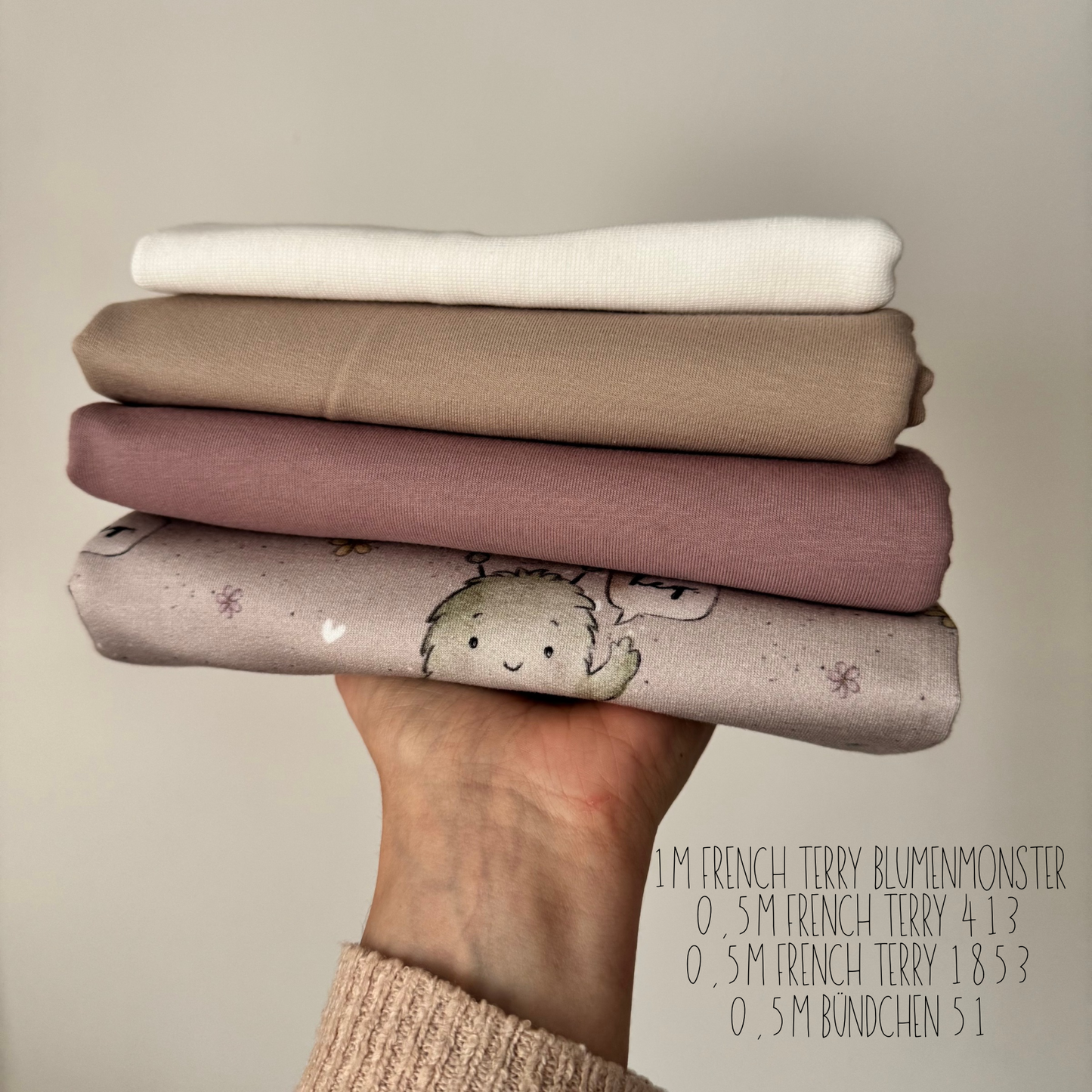 Stoffpaket Blumenmonster 2