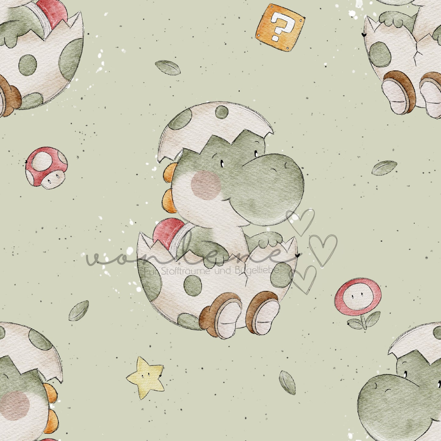 Dino Lino Design Digital inkl. PNG Datei