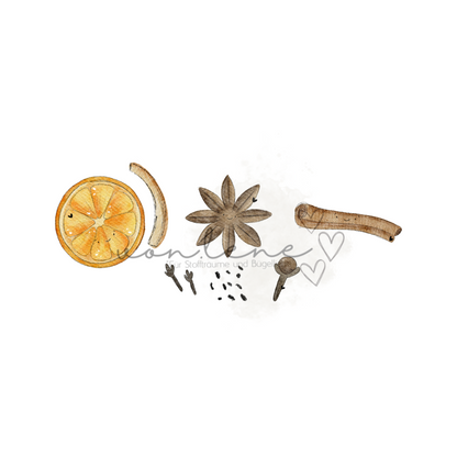 Weihnachtsgewürz digitales Design