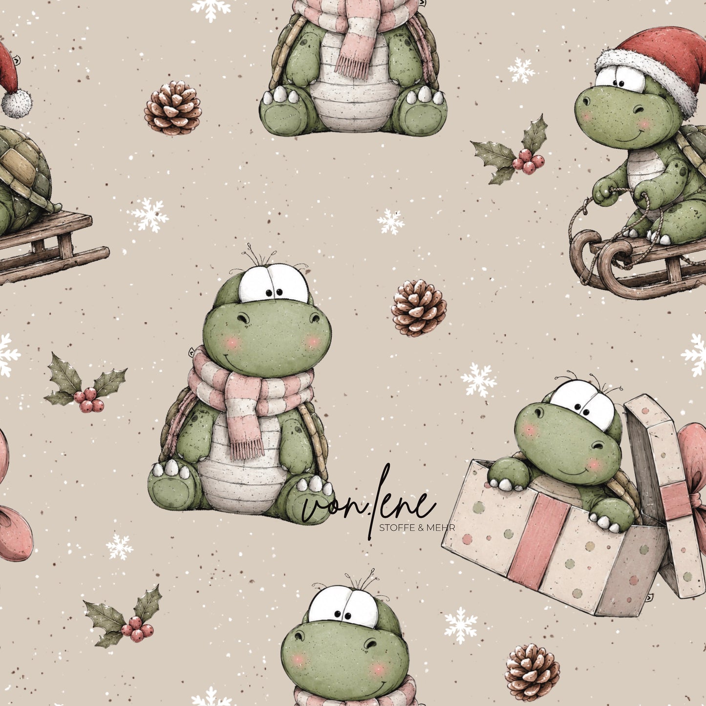 Weihnachtsschildis digitales Design