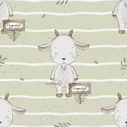 Ziegenstall digitales Design