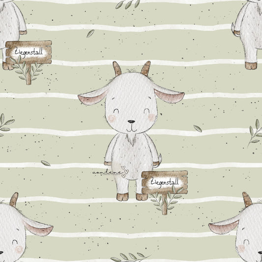 Ziegenstall digitales Design