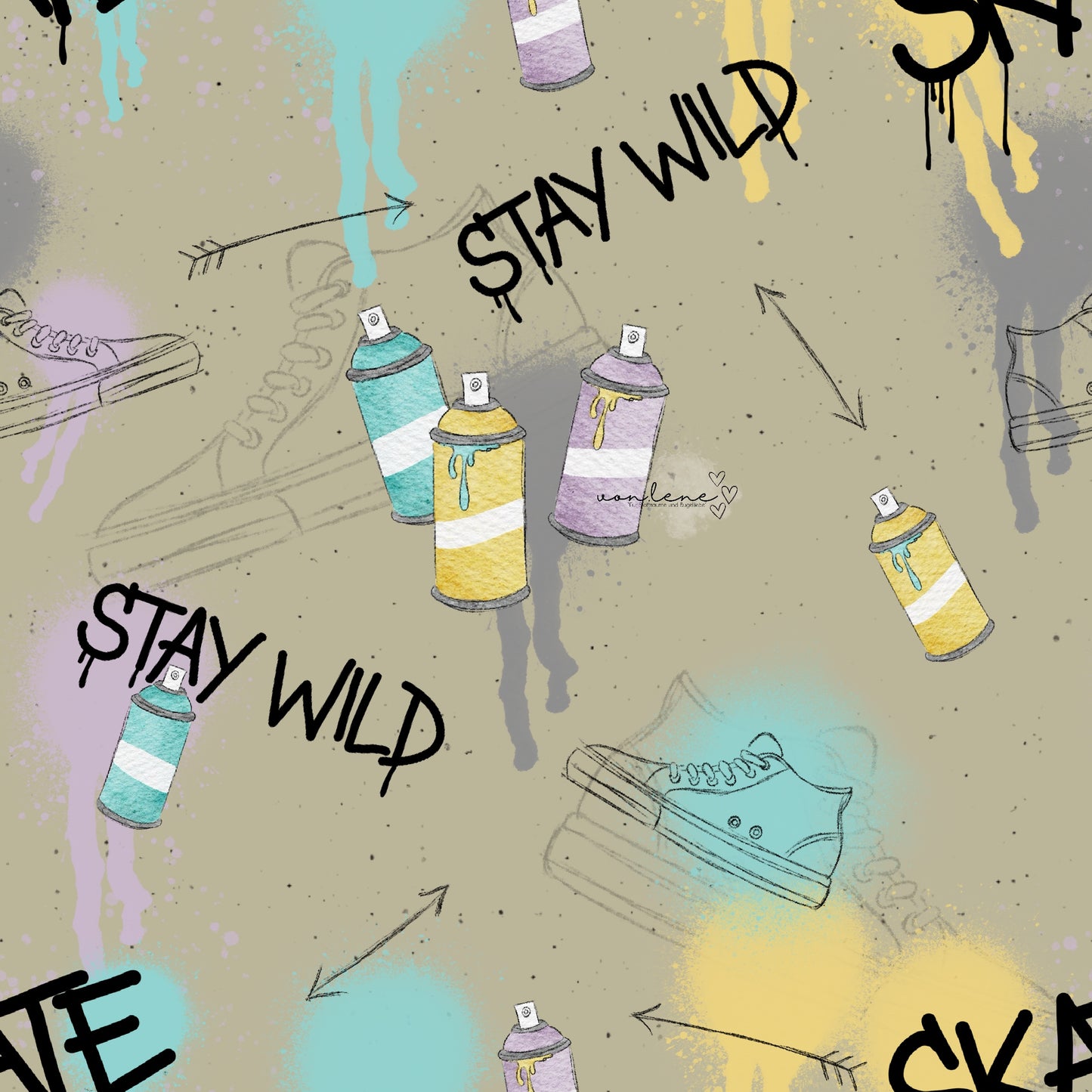 Graffiti Style digitales Design