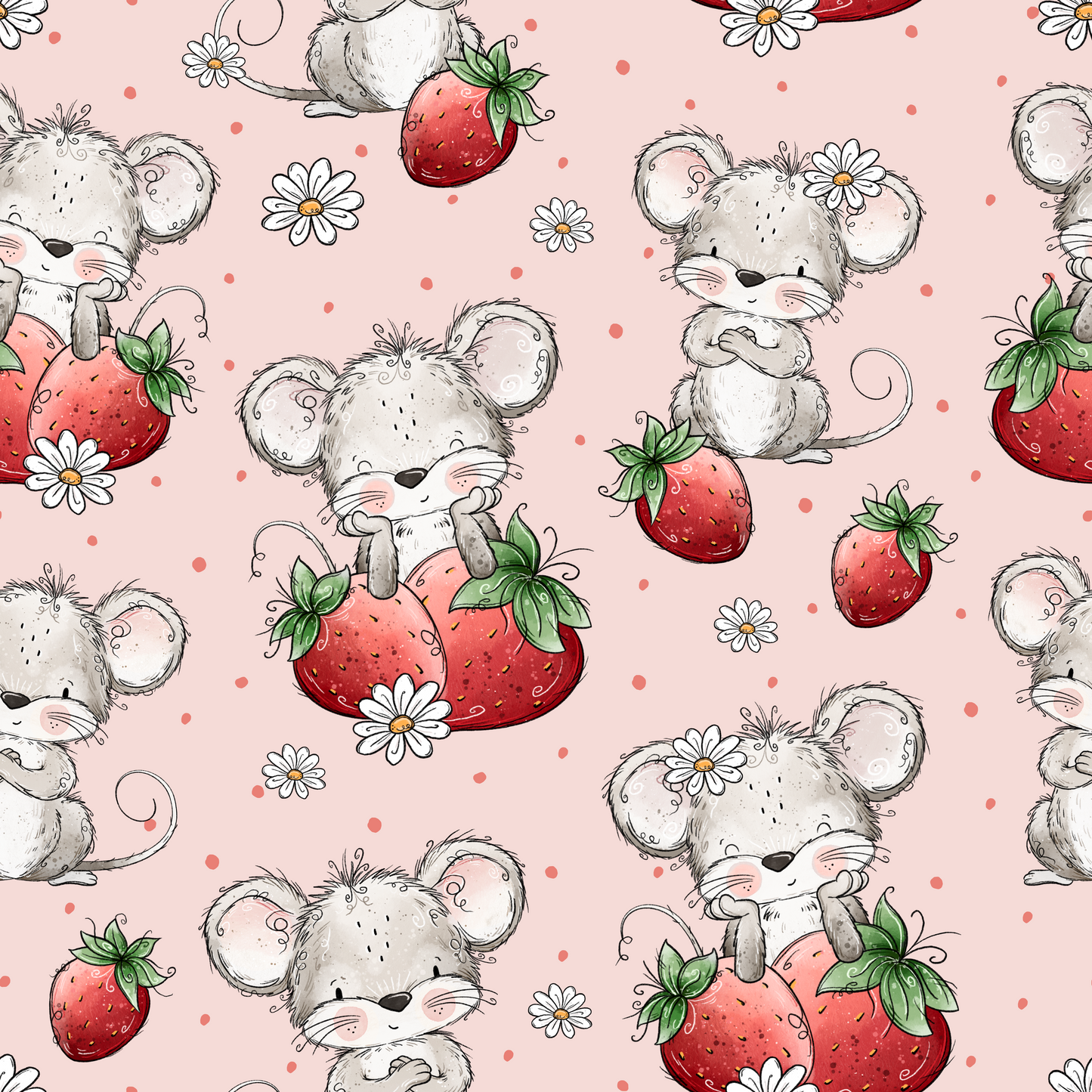 Jersey Mauserdbeere Rosa