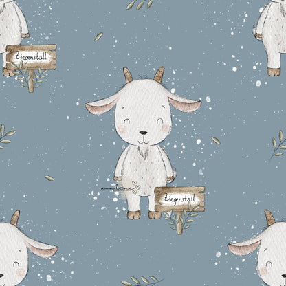 Ziegenstall digitales Design