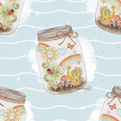 Glück im Glas digitales Design